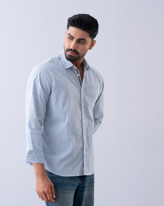 Regular Fit Check Casual Shirt