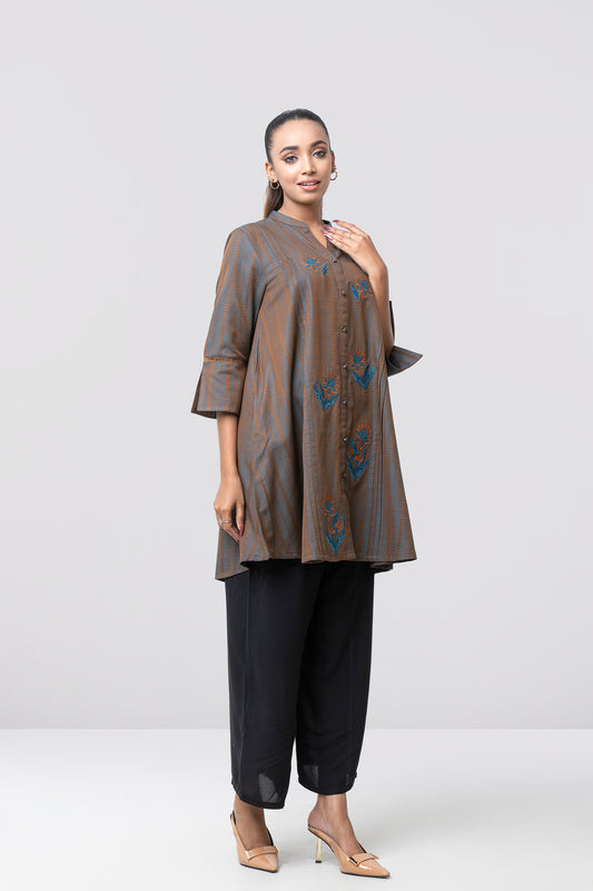 Smart Fit Embroidered Ethnic Kurti