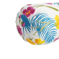 Bolster Cover- White Floral