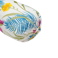 Bolster Cover- White Floral