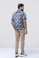 Relaxed Fit Printed Casual Shirt