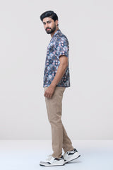 Relaxed Fit Printed Casual Shirt