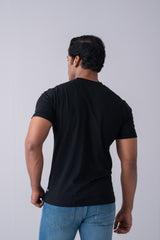 Regular Fit Emboss Printed T-shirt
