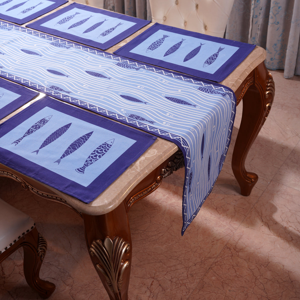 Table Mat - Blue