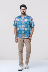 Relaxed Fit Printed Casual Shirt