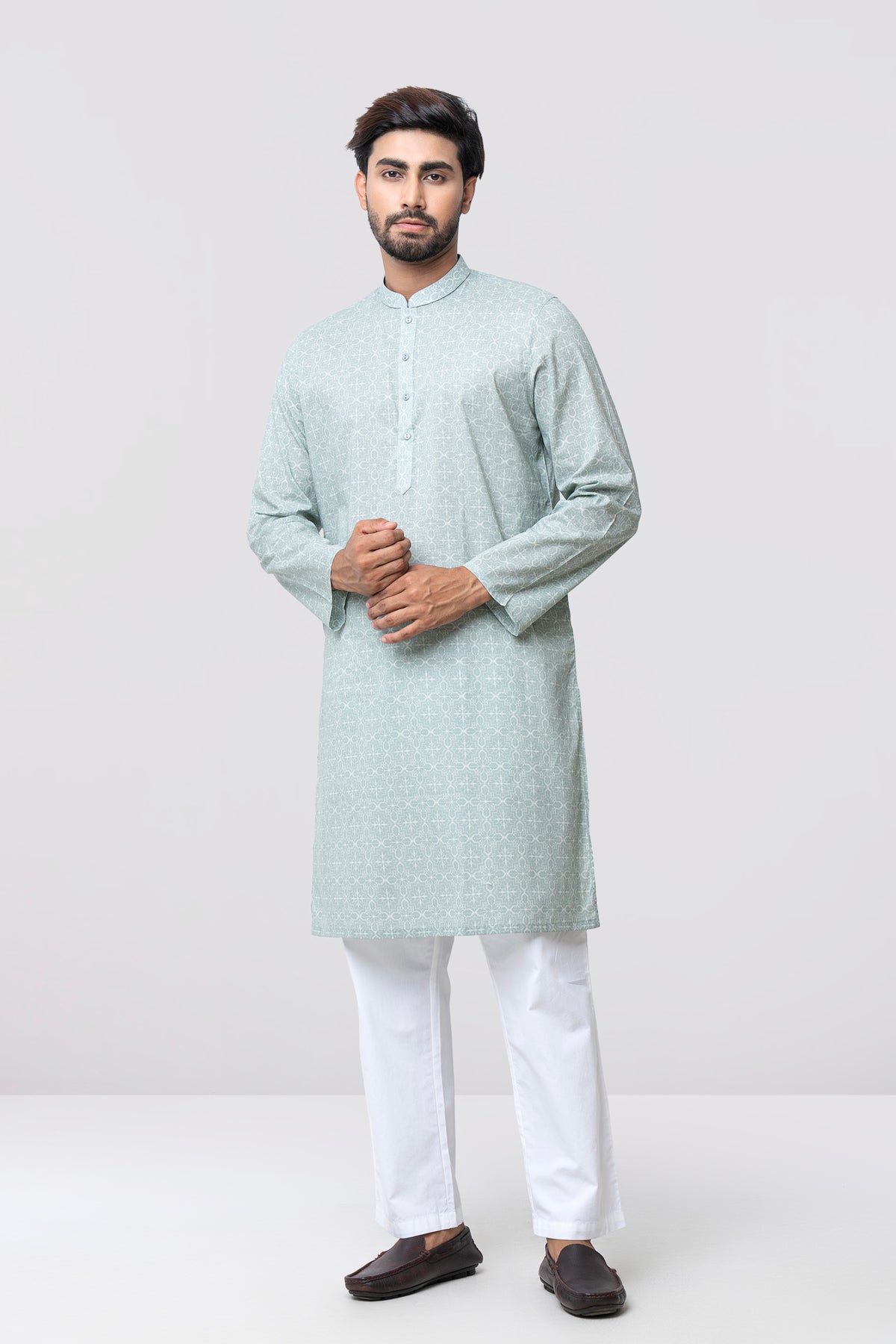 Regular Fit Printed Panjabi