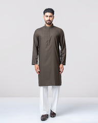 Regular Fit Embroidered Semi-Formal Panjabi