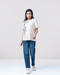 Women’s Regular Fit Pigment Print T-Shirt