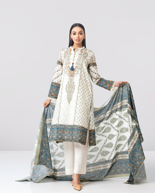 Smart Fit Printed Two-Piece Lawn