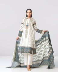 Smart Fit Printed Two-Piece Lawn