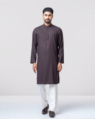 Regular Fit Embroidered Semi-Formal Panjabi