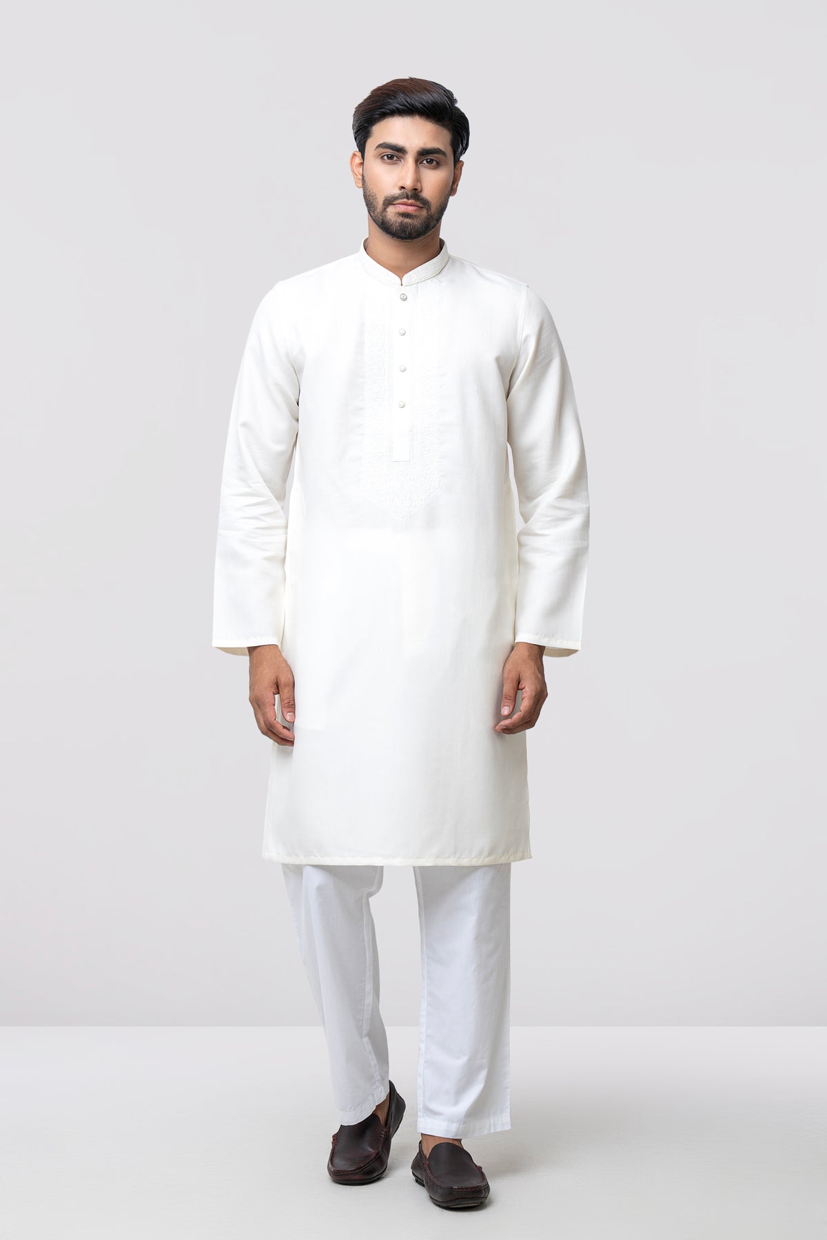 Regular Fit Embroidered Formal Panjabi