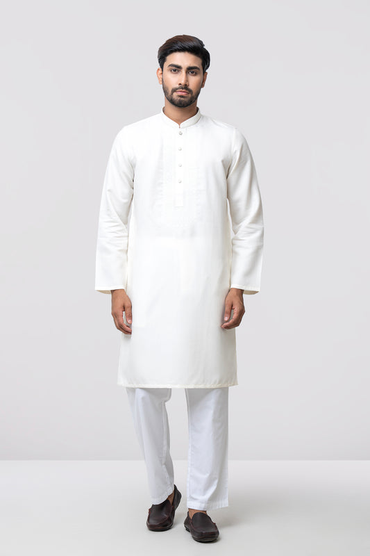 Regular Fit Embroidered Formal Panjabi