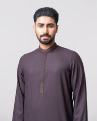 Regular Fit Embroidered Semi-Formal Panjabi