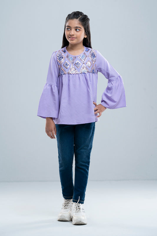 Girls Woven Top (6-8 Years)