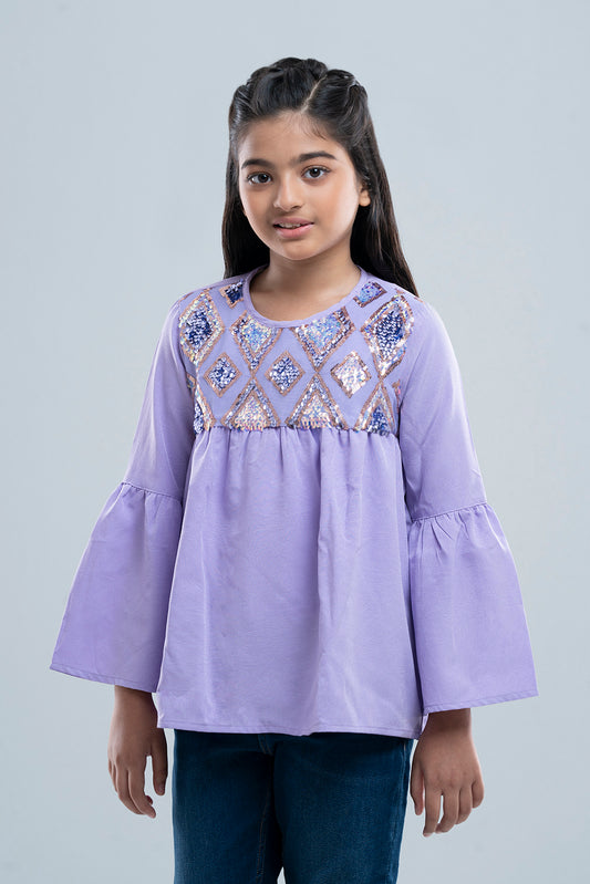 Girls Woven Top (6-8 Years)