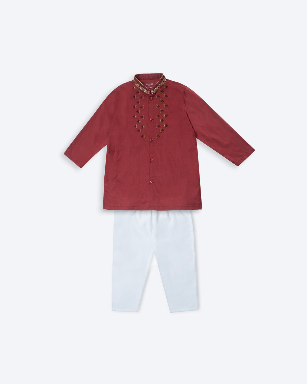 Newborn Boys' Panjabi Set (0-6 Months)
