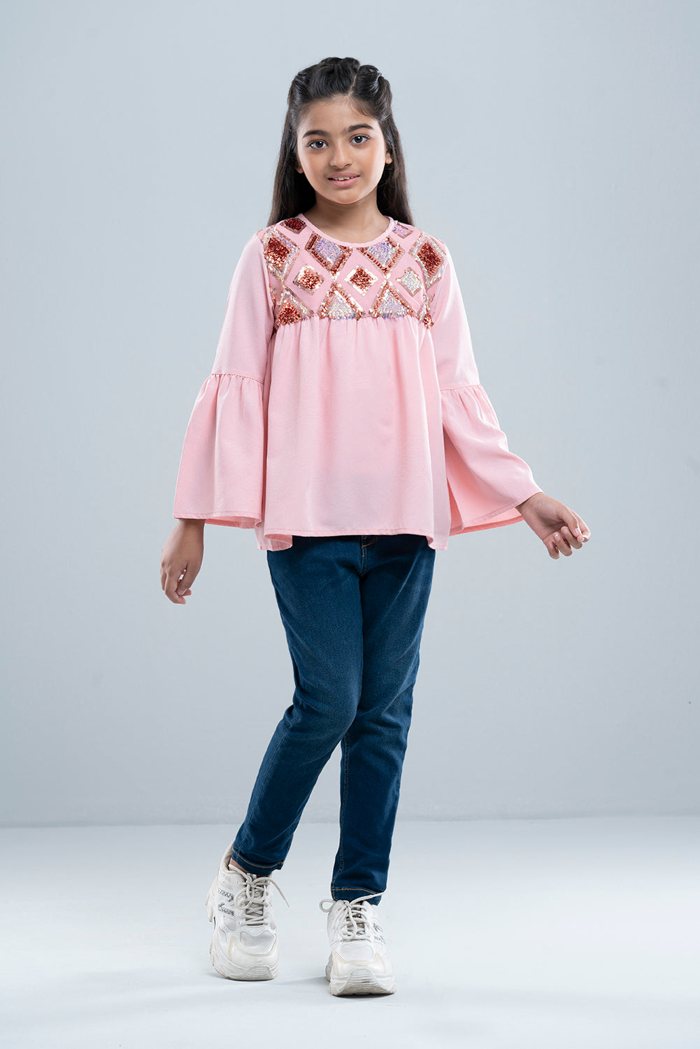 Girls Woven Top (6-8 Years)