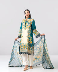 Smart Fit Printed Two-Piece Lawn