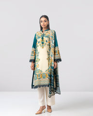 Smart Fit Printed Two-Piece Lawn