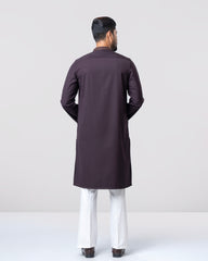 Regular Fit Embroidered Blended Fabric Formal Panjabi