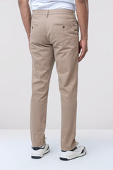 Regular Fit Solid Chinos