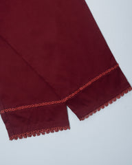 Girls' Lace-Trimmed Casual Palazzo (2-4 Years)