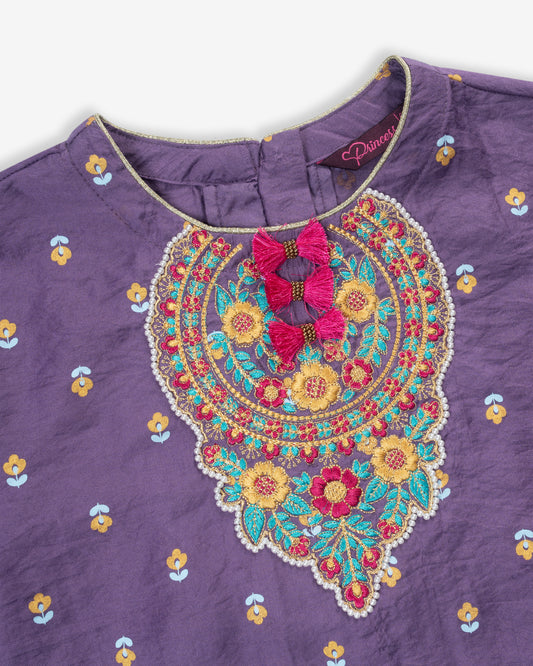 Princess Ethnic Partywear Set (10-14 Years)