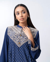 Smart Fit Embroidered Ethnic Kurta