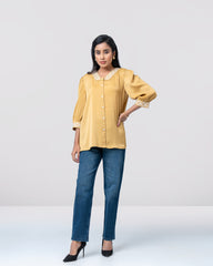 Relaxed Fit Embroidered Fashion Top