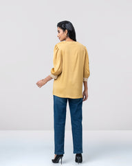 Relaxed Fit Embroidered Fashion Top