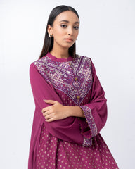 Smart Fit Embroidered Ethnic Kurta