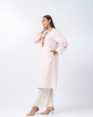 Relaxed Fit Embroidered One-Piece Ethnic Kurta