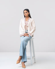 Women Embroidered Bolero Top
