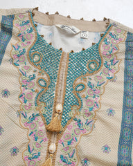 Smart-Fit Embroidered Three-Piece Lawn with Chiffon Dupatta