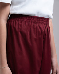 Girls' Lace-Trimmed Casual Palazzo (6-8 Years)