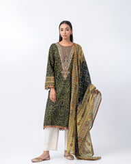 Smart Fit Embroidered Two-Piece Lawn
