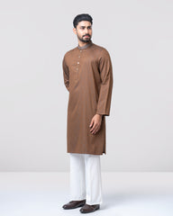 Regular Fit Embroidered Semi-Formal Panjabi