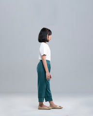 Girls' Lace-Trimmed Casual Palazzo (6-8 Years)