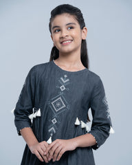 Junior Girls' Ethnic Top (10-14 Years)