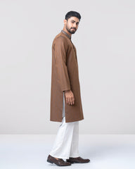 Regular Fit Embroidered Semi-Formal Panjabi