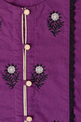 Smart Fit Embroidered Ethnic Kurti