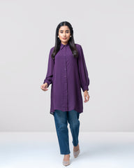 Relaxed Fit Long Casual Shirt