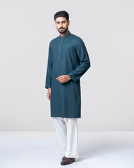 Regular Fit Embroidered Semi-Formal Panjabi