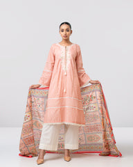 Smart Fit Embroidered Two-Piece Lawn
