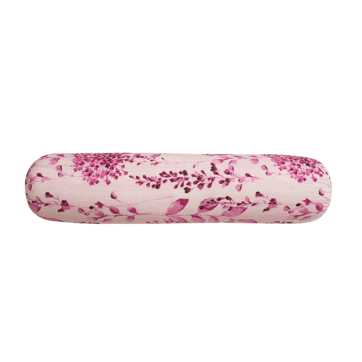 Bolster Cover - Purple Floral