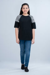 Junior Girls Knit Fashion Top (10-14 Years)