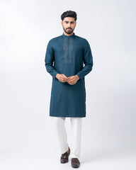 Regular Fit Embroidered Formal Panjabi