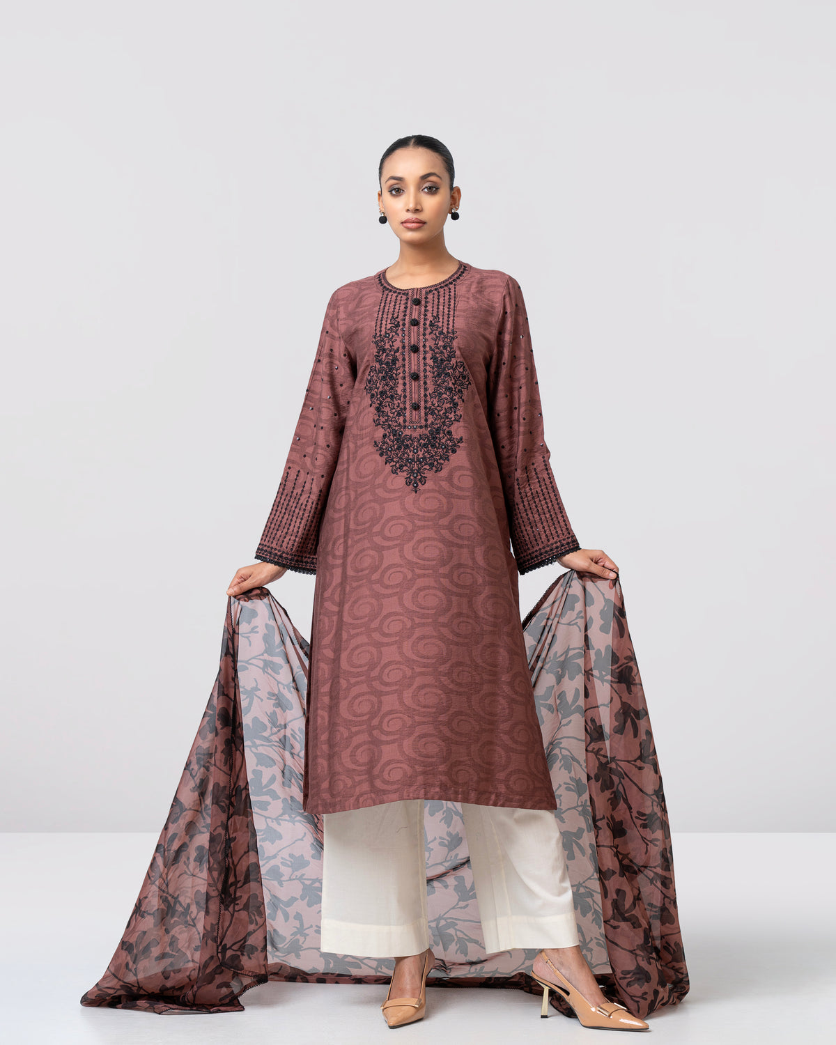 Women's Two-Piece Ethnic Set