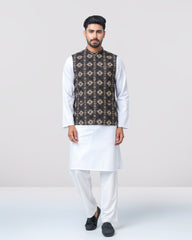 Regular Fit Patterned Waistcoat